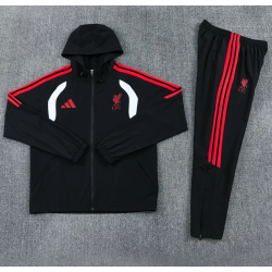 Liverpool Chandal Cortavientos Negro 26-27
