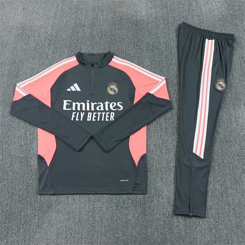 RM Chandal Entrenamiento Gris Rosa 26-27