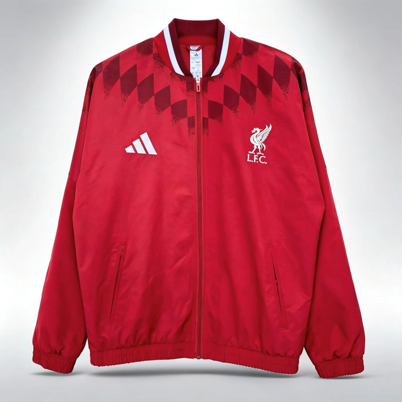Liverpool Cortavientos Retro Rojo 26-27