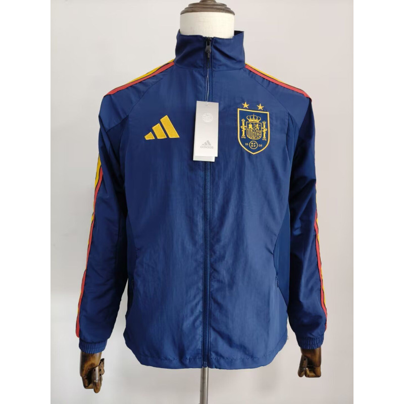 España Cortavientos Azul Rojo 2026 2 Estrellas