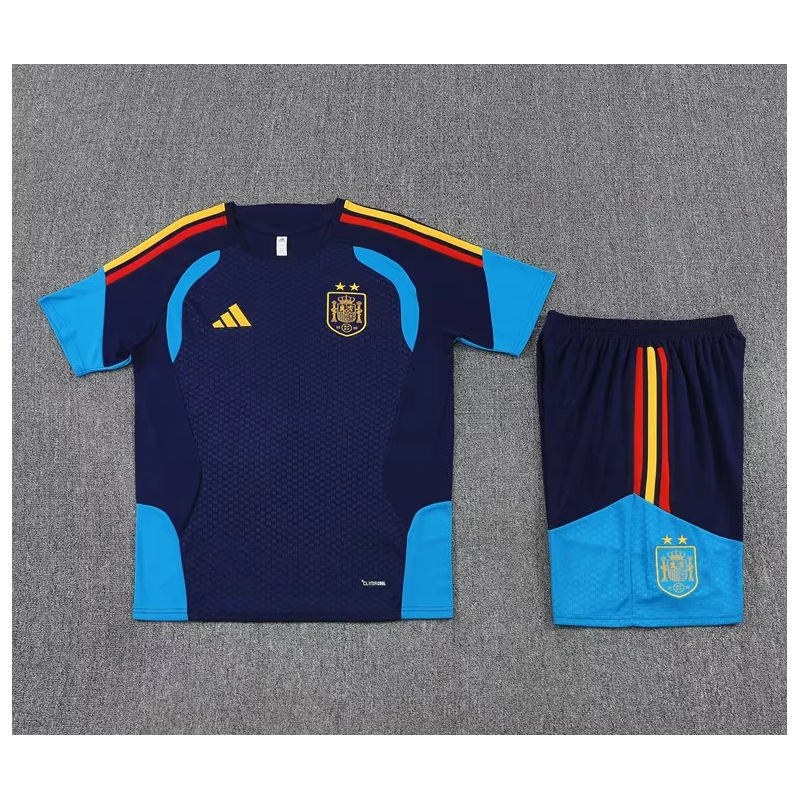 Kit Entrenamiento España Azul Oscuro 2026 2 Estrellas
