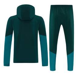 RM Chandal Cortavientos Capucha Verde Rosa 26-27
