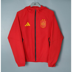 España Cortavientos Rojo 2026 2 Estrellas