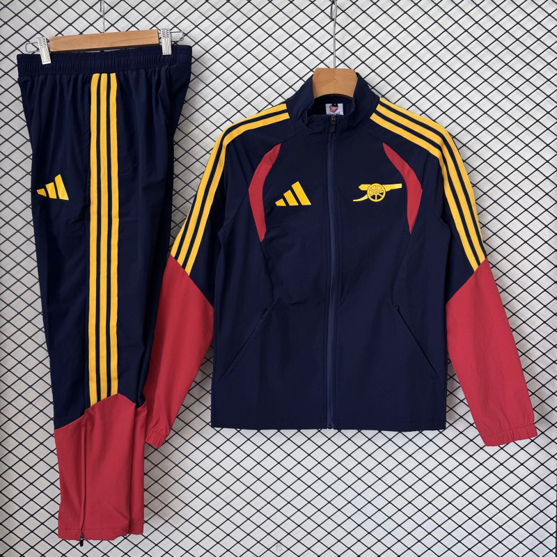 Arsenal Chandal Cortavientos Azul Rojo 26-27