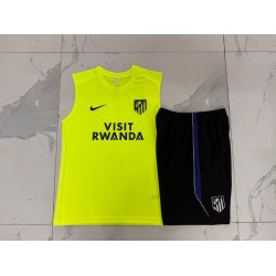 Kit Entrenamiento Atletico de Madrid Sin Mangas Amarillo 26-27