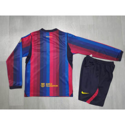 Barcelona KIT NIÑO Manga Larga Local 26-27