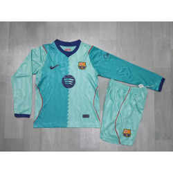 Barcelona KIT NIÑO Manga Larga Tercera 26-27