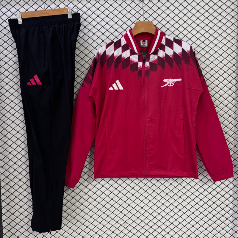 Arsenal Chandal Cortavientos Retro Rojo 26-27