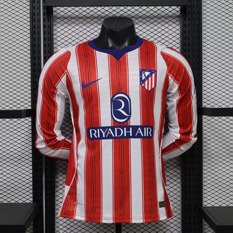 Atletico de Madrid Manga Larga Player Version Local 26-27