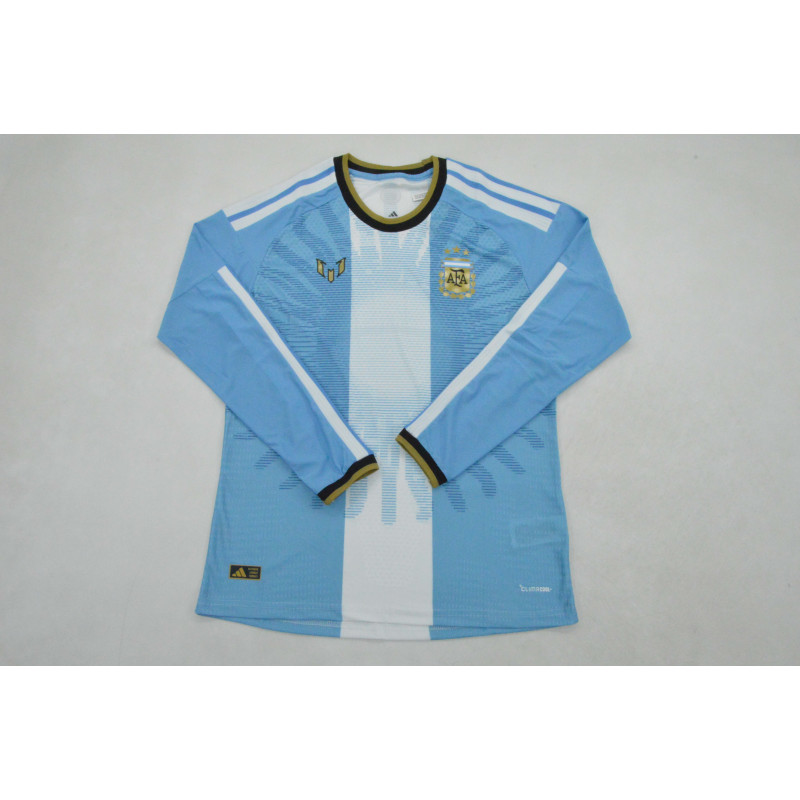 Argentina Player Version Manga Larga Messi Ultimo Partido 2026