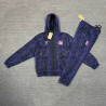 Barcelona Chandal Cortavientos Morado 26-27