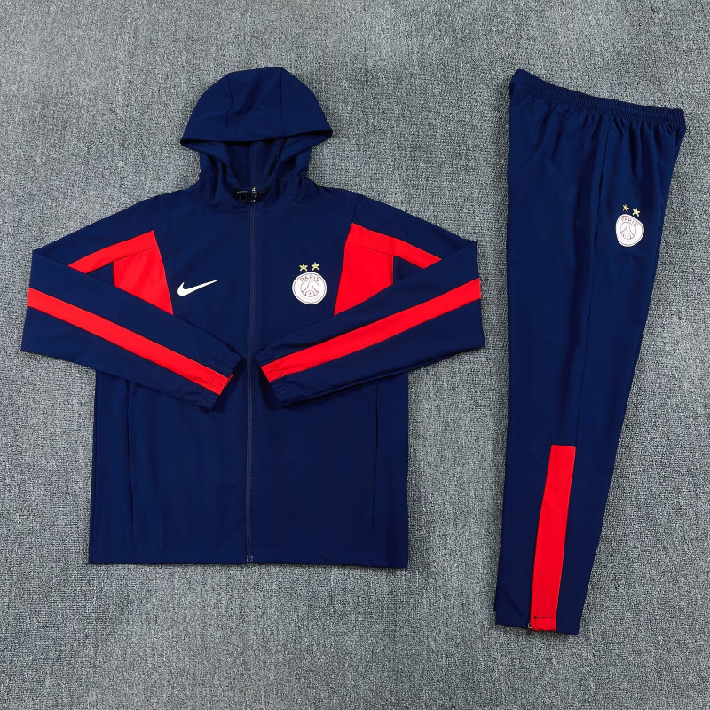 PSG Chandal Cortavientos Azul Rojo 26-27