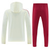 España Chandal Cortavientos Crema Rojo 2026